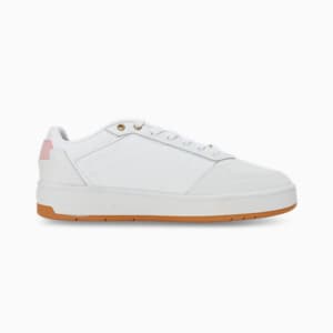 Court Classic Lux Women's Sneakers, PUMA White-Mauve Mist-PUMA Gold, extralarge-IND