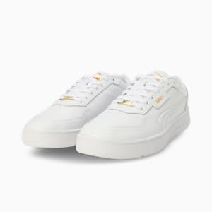 Court Classic Lux Sneakers, PUMA White-PUMA Gold, extralarge-IND