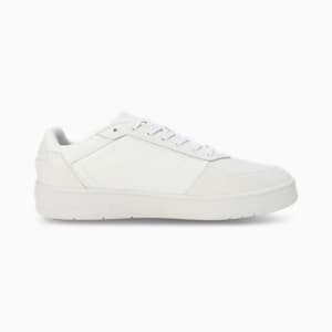 Court Classic Lux Sneakers, PUMA White-PUMA Gold, extralarge-IND