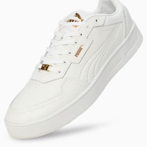 Court Classic Lux Sneakers, PUMA White-PUMA Gold, extralarge-IND