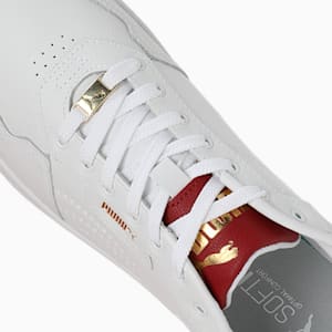 Court Classic Lux Sneakers, PUMA White-Team Regal Red-PUMA Gold, extralarge-IND