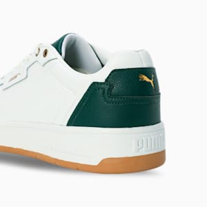 Court Classic Lux Sneakers, PUMA White-Dark Myrtle-PUMA Gold, extralarge-IND