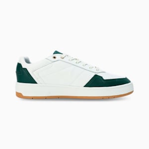 Court Classic Lux Sneakers, PUMA White-Dark Myrtle-PUMA Gold, extralarge-IND