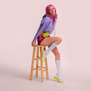 Chaussures FENTY x PUMA Cat Cleat Jelly Femme, Lime Sheen, extralarge