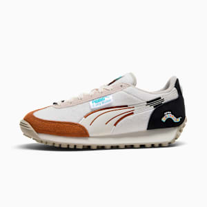 Tenis para mujer Easy Rider Cam, Warm White-Teak-PUMA Black, extralarge
