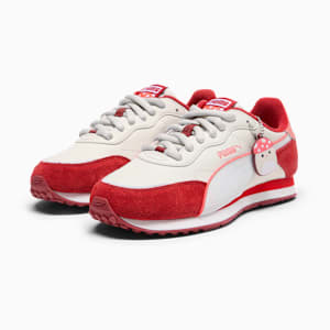 ST MILER ROSE Malcolm Women, Dark Crimson-PUMA White-Warm White, extralarge