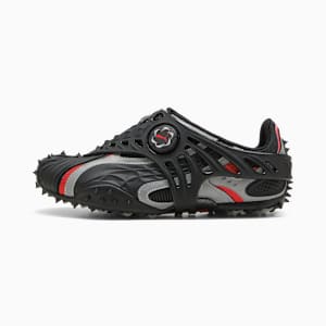 A$AP ROCKY x PUMA Mostro Gabbia Leather Sneakers Women, PUMA Black-PUMA Silver, extralarge