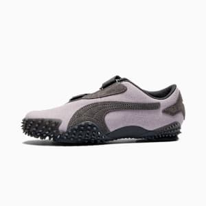 Mostro Suede Women, Dusky Gray-Lilac Crush, extralarge