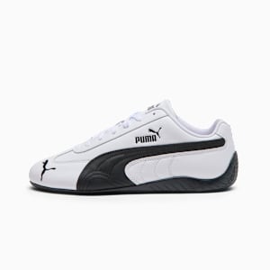 Speedcat Full Leather Unisex, PUMA White-PUMA Black, extralarge