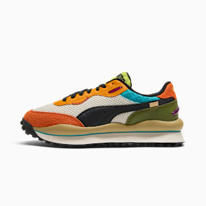 Style Rider Hyper Prep Sneakers, Prairie Tan-Chili Powder-Dark Poppy, extralarge