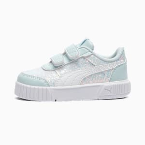 Carina Mia Sprinkle Toddlers' Easy On Sneakers, PUMA White-Sea Glass, extralarge