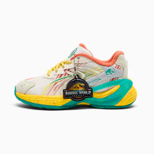 Inverse Jurassic World Lab para niños, Warm White-Pelé Yellow-Sparkling Green, extralarge