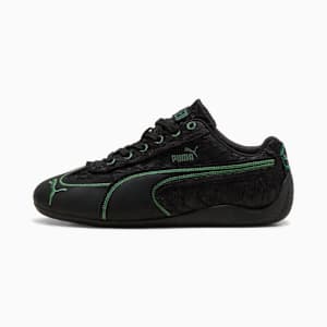 PUMA x WICKED Speedcat Elphie Big Kids' Sneakers, PUMA Black-Deep Forest-Dark Myrtle, extralarge