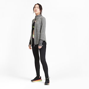 Studio Knit dryCELL Women's Training Jacket, Medium Gray Heather