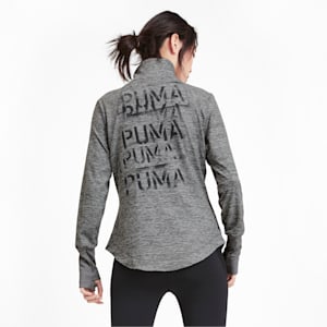 Studio Knit dryCELL Women's Training Jacket, Medium Gray Heather