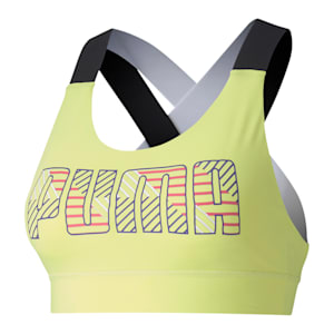 Feel It Women's Mid Impact Training Bra, Sunny Lime, extralarge-IND