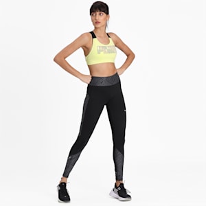 Feel It Women's Mid Impact Training Bra, Sunny Lime, extralarge-IND