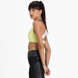 Feel It Women's Mid Impact Training Bra, Sunny Lime, extralarge-IND