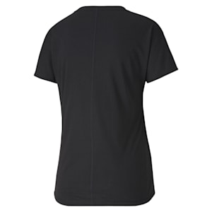 PUMA Cat dryCELL Women's Training  T-shirt, Puma Black-Silver Prt
