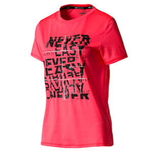 Be Bold Graphic Tee, Pink Alert
