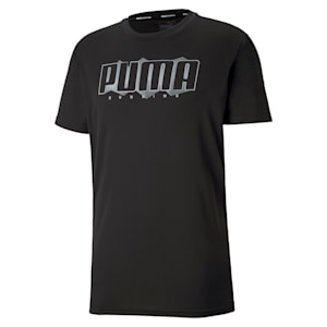 Last Lap Slogan dryCELL T-Shirt, Dark Gray Heather