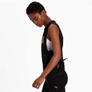 Metal Splash Women's Adjustable Tank, Puma Black