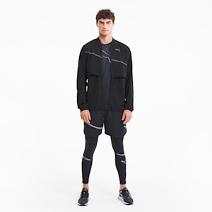 Ultra Woven dryCELL Reflective Tec Men's Running Jacket, Puma Black
