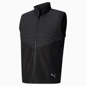 Favourite windCELL Men's Puffer Running Performance Vest, Puma Black