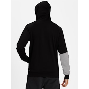 Graphic Knit Men's Training Hoodie, Puma Black-Puma White