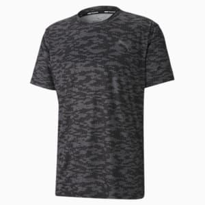Performance AOP Shirt Sleeves Men's T-Shirt, Puma Black-Camo AOP
