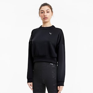 Train Zip DryCELL Women's Training Sweatshirt, Puma Black