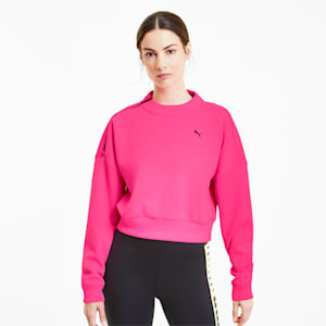 Train Zip DryCELL Women's Training Sweatshirt, Luminous Pink