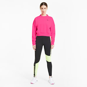 Brave Zip dryCELL Women's Training Sweat Shirt, Luminous Pink