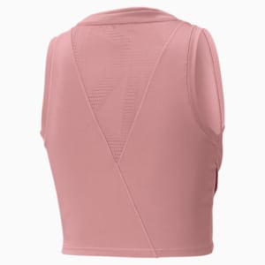 Studio Lace dryCELL Women's Training Crop Top, Foxglove