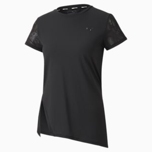 Studio Lace dryCELL Women's Training T-Shirt, Puma Black
