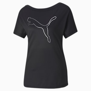 Favourite Jersey Cat Women's dryCELL Training T-Shirt, Puma Black, extralarge-IND
