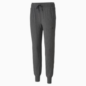 Studio Knit dryCELL Regular Fit Women's Training Relaxed Pants, Dark Gray Heather
