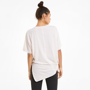 Exhale Boyfriend Women's Training Relaxed T-shirt, Pastel Parchment