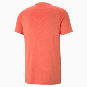 evoKNIT Tech Short Sleeve Men's Training Slim T-shirt, Poppy Red