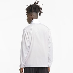 Graphic Men's Half Zip Training Jacket, Puma White
