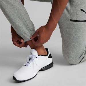 Pants Train Tech Knit para Hombre, Medium Gray Heather-Black, extralarge