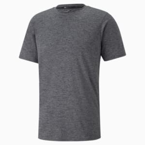 Favourite Heather Short Sleeve Men's Training Tee, Puma Black