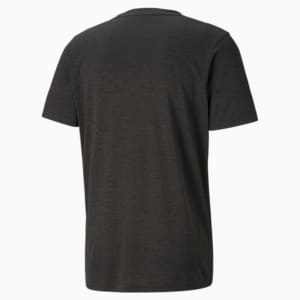 Favourite Heather Cat Short Sleeve Men's Training  T-shirt, Dark Gray Heather