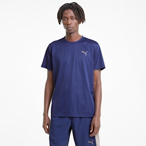 Train Favourite Blaster Men's Training T-Shirt, Elektro Blue