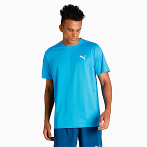 Train Favourite Blaster Men's Training T-Shirt, Ocean Dive
