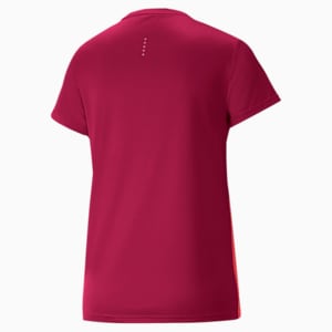 Favourite Short Sleeve Regular Fit Women's Running  T-shirt, Persian Red-Sunblaze