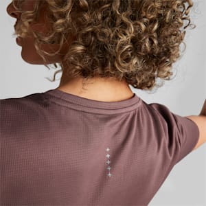 Favourite Short Sleeve Regular Fit Women's Running  T-shirt, Dusty Plum