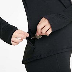 Favourite Quarter-Zip Women's Running Pullover, Puma Black