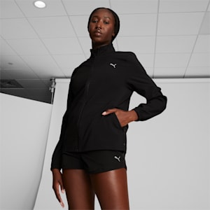 Favorite Woven Women's Running Jacket , Puma Black