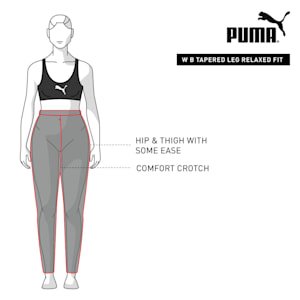 Favourite Tapered Women's Running Slim Pants, Puma Black